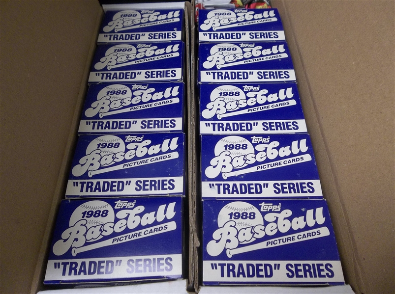 1988 Topps Traded Bsbl.- 10 Factory Sets