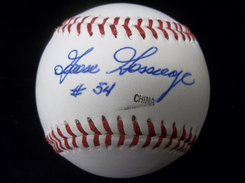 Autographed Goose Gossage Official Rawlings League Baseball