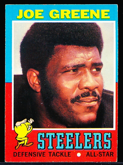 1971 Topps Ftbl. #245 Joe Greene RC, Steelers