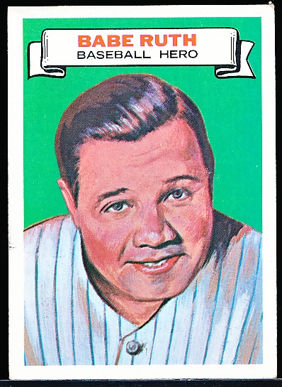 1967 Topps “Who Am I!” (R714-38b)- #12 Babe Ruth, Baseball Hero