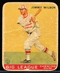 1933 Goudey Bb- #37 Jimmy Wilson, Cardinals