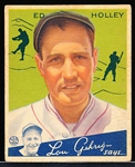 1934 Goudey Bb- #55 Ed Holley, Phillies