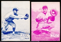 1934-36 Batter Up Bb- 2 Cards