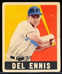 1948-49 Leaf Bb- #49 Del Ennis, Phillies