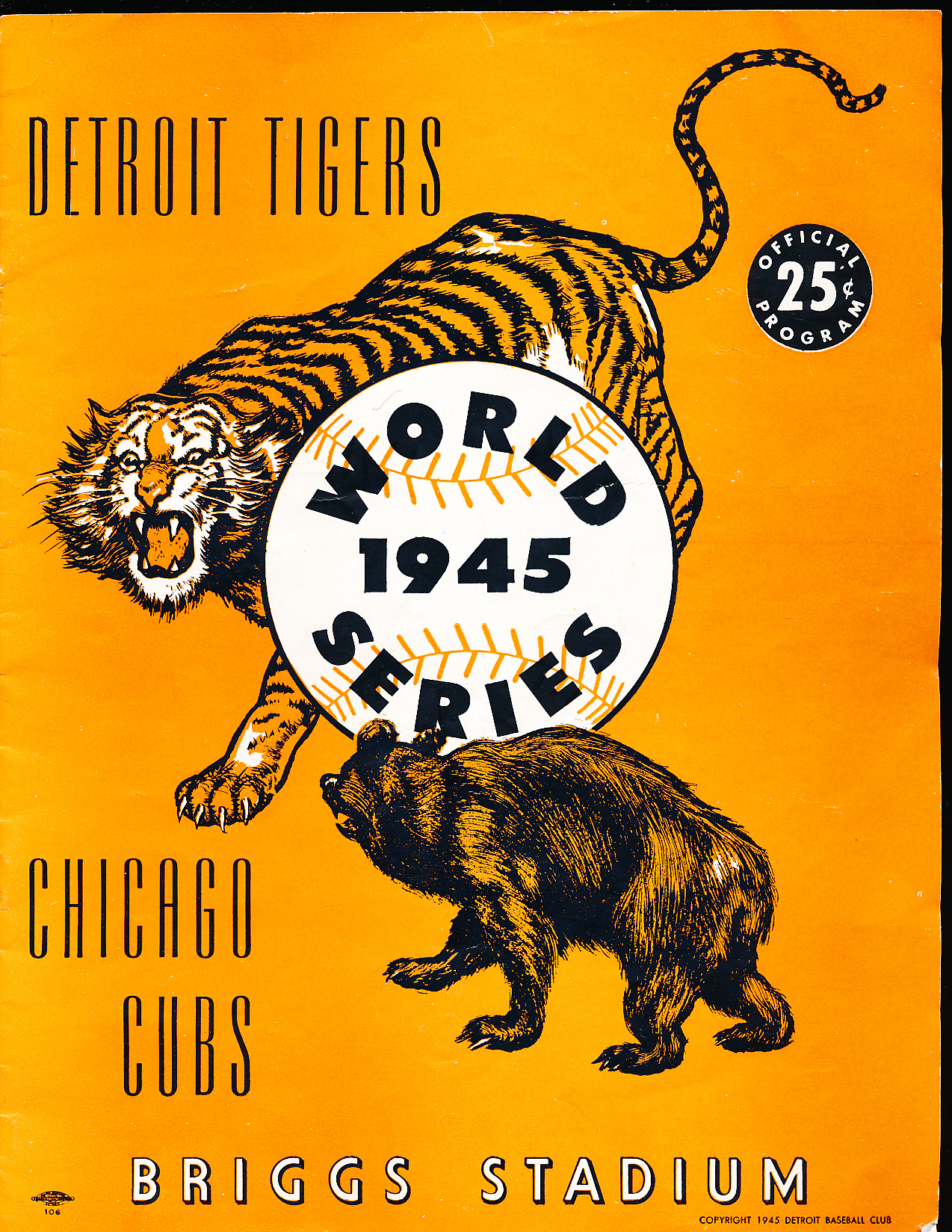 Tigers Cubs World Series