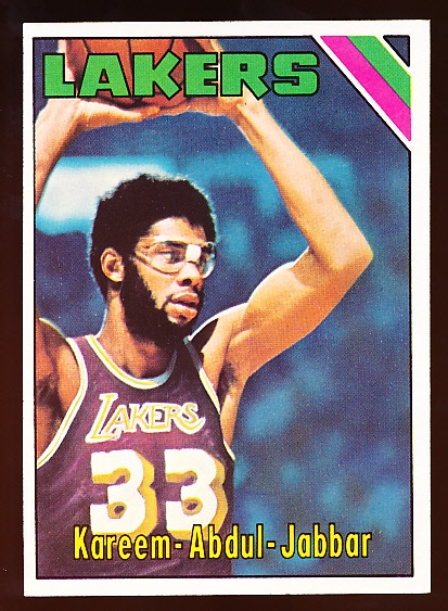 1975-76 Topps Bskbl. #90 Kareem Abdul-Jabbar