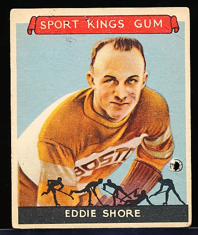 1933 Sport Kings- #19 Eddie Shore, Hockey