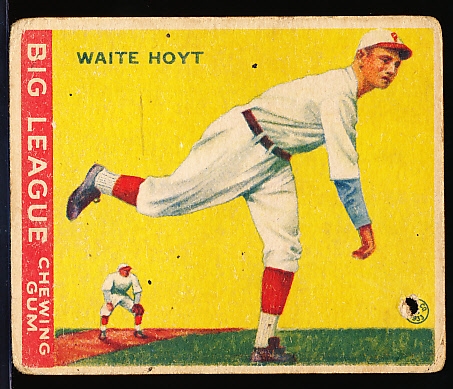 1933 Goudey Bb- #69 Waite Hoyt, Pirates