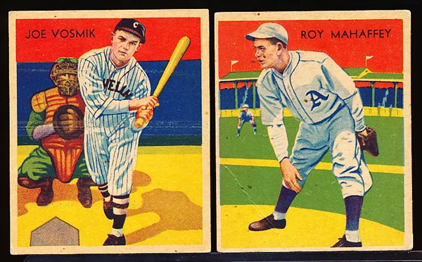 1934-36 Diamond Stars Bb- 2 Cards