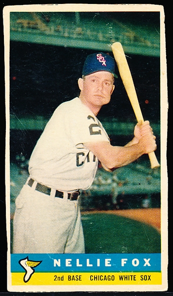 1959 Bazooka Baseball- Nellie Fox, White Sox
