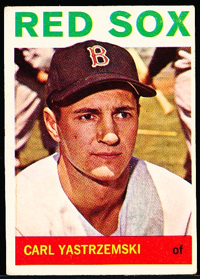 1964 Topps Bb- #210 Yastremski, Red Sox