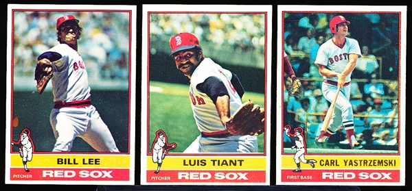 1976 Topps Bb- 32 Diff- Boston Red Sox