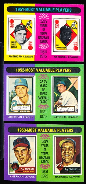 1975 Topps Baseball- 95 Diff- # between #184 and #282