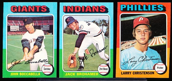1975 Topps Baseball- 140 Diff-# between #479 and #659