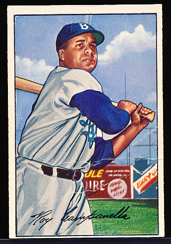 Lot Detail - 1952 Bowman Bb- #44 Roy Campanella, Dodgers