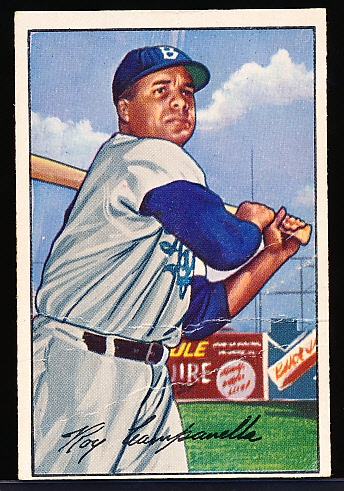 1952 Bowman Bb- #44 Roy Campanella, Dodgers