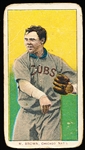 1909-11 T206 Bb- Mordecai Brown, Chicago Natl- Cubs on Shirt Version- Piedmont 150 back