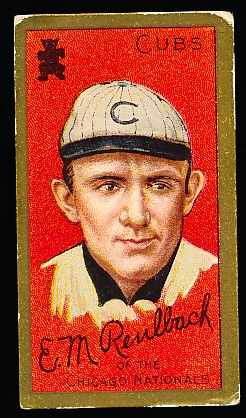 1911 T205 Bb- Reulbach, Cubs- Hassan back.