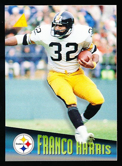 1994 Pinnacle Ftbl.- Franco Harris (Steelers) Promotional Autographed Card!