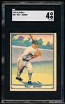 1941 Playball Baseball- #59 Bill Jurges, Giants- SGC 4 (Vg-Ex)- Hi#.