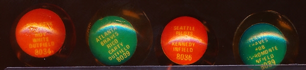 1970 Chemtoy Superballs- 4 Diff