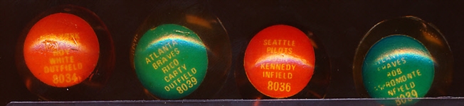 1970 Chemtoy Superballs- 4 Diff