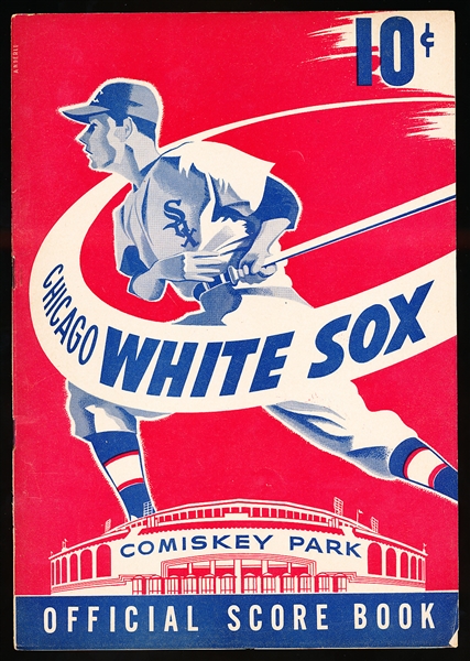 1950 Chicago White Sox Program vs. Washington