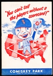 1952 Chicago White Sox Program vs. Detroit Tigers