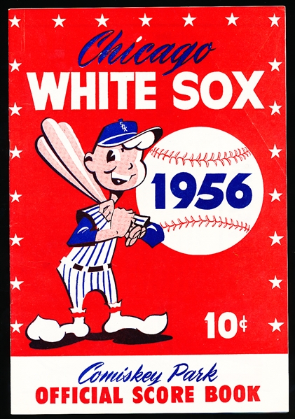 1956 Chicago White Sox Program vs. New York Yankees