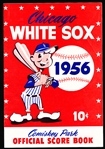 1956 Chicago White Sox Program vs. New York Yankees