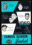 1960 Louisville Slugger- Famous Slugger Yearbook