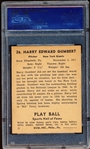 1941 Playball Baseball- #26 Harry Gumbert, NY Giants- PSA Vg-Ex 4 