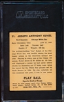 1941 Playball Baseball- #31 Joe Kuhel, White Sox- SGC 80 (Ex/NM 6)