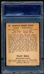 1941 Playball Baseball- #54 Pee Wee Reese, Dodgers- PSA Vg-Ex 4 – Hi#