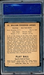 1941 Playball Baseball- #59 Bill Jurges, Giants- PSA VG 3 (MK)-Hi#