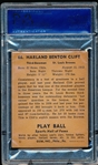 1941 Playball Baseball- #66 Harland Clift, St. Louis Browns- PSA Vg-Ex 4 – Hi#