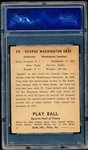 1941 Playball Baseball- #69 George Case, Washington- PSA Vg-Ex 4 (MK)- Hi#