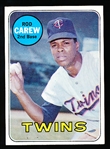 1969 Topps Bb- #510 Carew, Twins