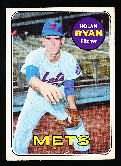 1969 Topps Bb- #533 Nolan Ryan, Mets
