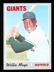 1970 Topps Bb- #600 Willie Mays, Giants