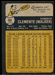 1973 Topps Bb- #50 Clemente, Pirates