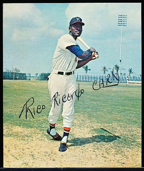 1965 Kahn’s Baseball- Rico Carty, Milwaukee Braves