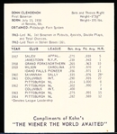 1965 Kahn’s Baseball- Donn Clendenon, Pirates