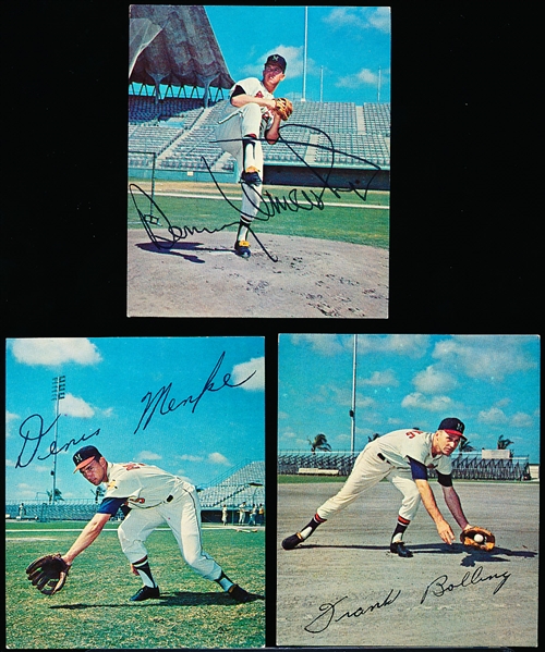 1965 Kahn’s Baseball- 3 Diff Milwaukee Braves