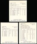 1965 Kahn’s Baseball- 3 Diff Milwaukee Braves