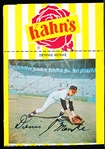 1967 Kahn’s Baseball with Tab- Dennis Menke, Braves