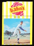 1967 Kahn’s Baseball with Tab- Bob Shaw, Mets