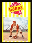 1968 Kahn’s Baseball with Tab- Max Alvis, Cleveland Indians