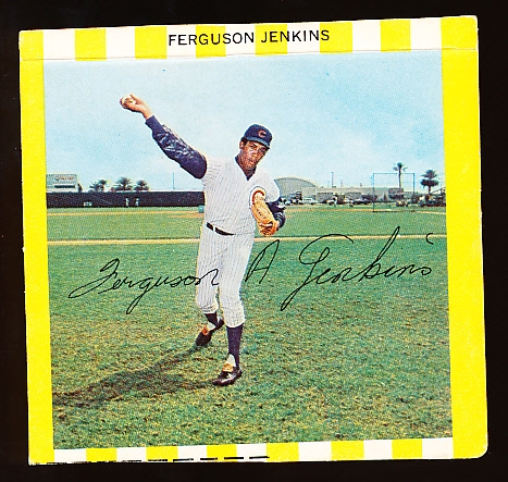 1968 Kahn’s Baseball- No Tab- Ferguson Jenkins, Cubs