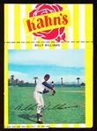 1968 Kahn’s Baseball with Tab- Billy Williams, Cubs